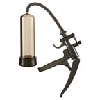 Bang Bang Penis Pump With Scissor Handle|Front View|"Scissor handle pump with pressure control - front view"