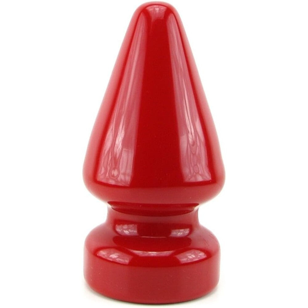 Red Boy The Challenge Butt Plug|Front View|"challenge plug-front view"|