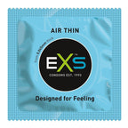 EXS Air Thin Condoms 12 Pack|Side View|"pack features-side view"|