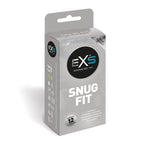 EXS Snug Closer Fitting Condoms 12 Pack|Front View|"condom design-front view"|
