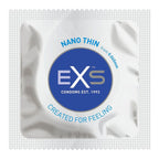 EXS Nano Thin Condoms 12 Pack|Side View|"pack features-side view"|