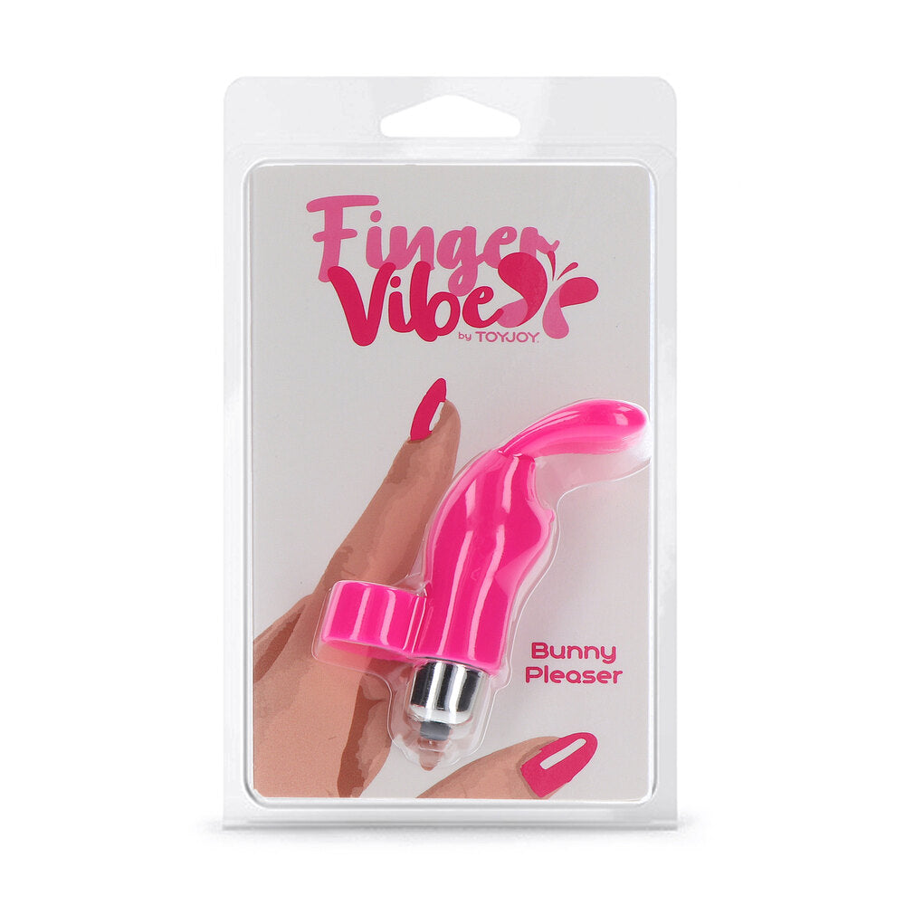 ToyJoy Bunny Pleaser Finger Vibe | Package | "complete pleasure kit - package view"