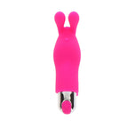ToyJoy Bunny Pleaser Rechargeable Finger Vibe | Detail | "multi-function controls - detail view"