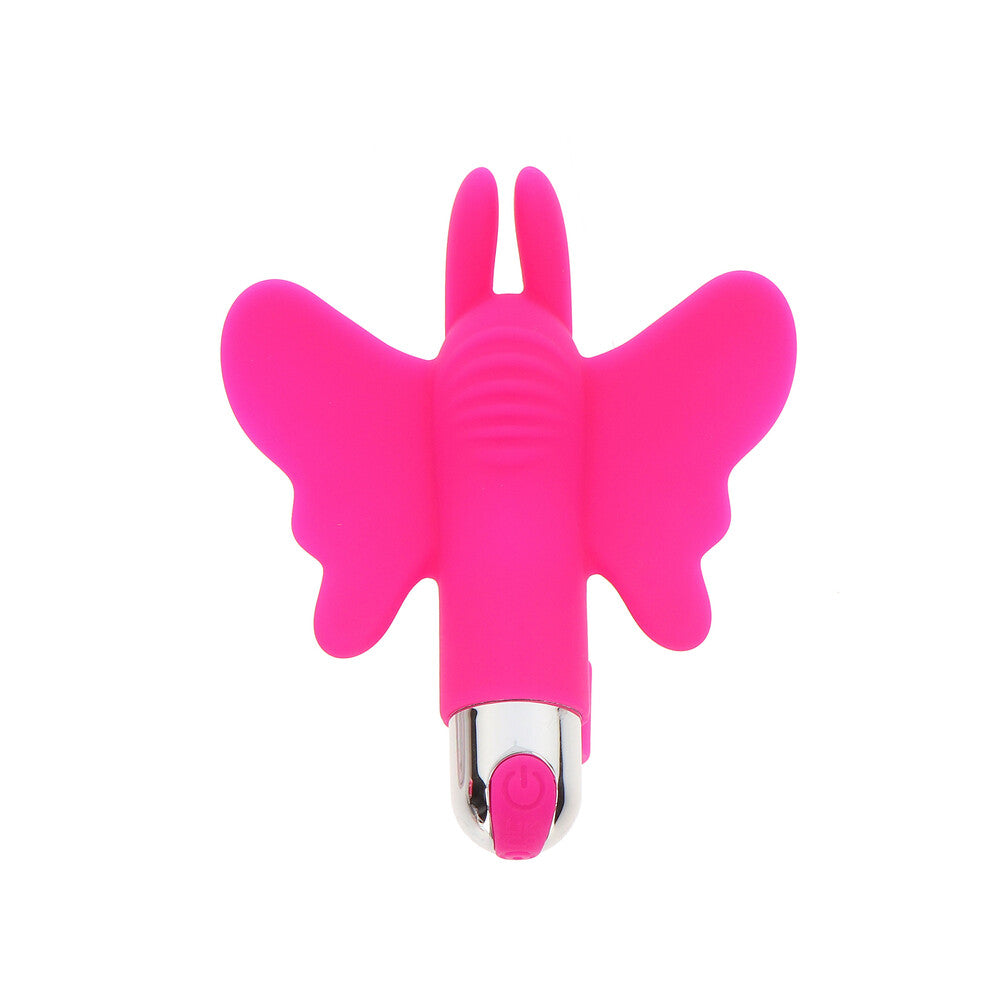 ToyJoy Butterfly Pleaser Rechargeable Finger Vibe | Main | "rechargeable butterfly massager - main view"