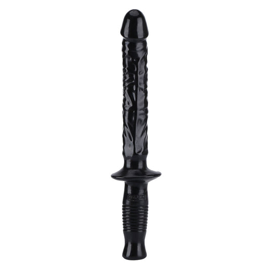 ToyJoy The Manhandler 14.5 Inch Black|Front View|"large design - front view"