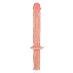 ToyJoy The Manhandler 14.5 Inch Flesh Pink|Front View|"flesh design - front view"