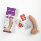 VacULock Jeff Stryker Realistic Dildo Attachment|Back View|"quality build - back view"