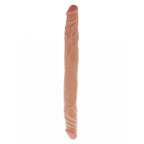 ToyJoy Get Real 14 Inch Flesh Double Dildo|Front View|"real design - front view"