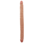 ToyJoy Get Real 16 Inch Flesh Double Dildo|Front View|"real design - front view"