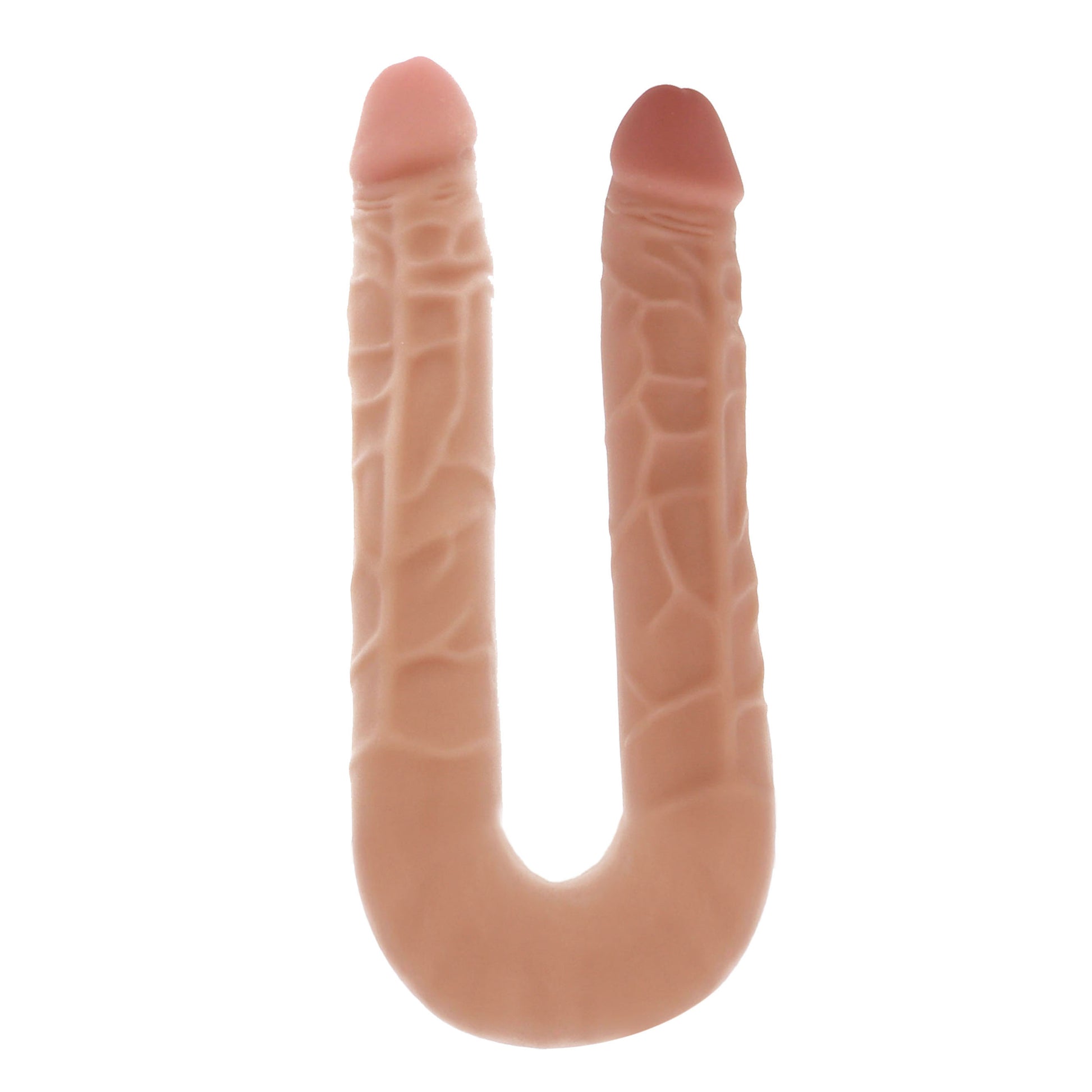 ToyJoy Get Real 16 Inch Flesh Double Dildo|Back View|"quality build - back view"