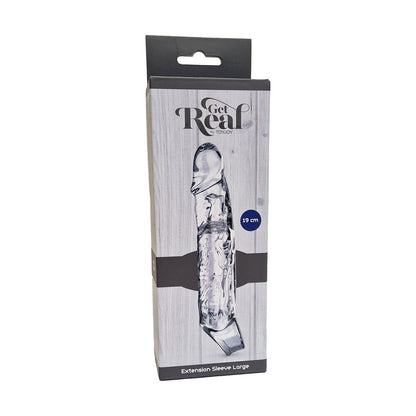 ToyJoy Get Real Extension Sleeve Large|Back View|"quality build - back view"
