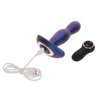ToyJoy-Buttocks-The-Stout-Inflatable-And-Vibrating-Buttplug|Side View|"dual function design-side view"