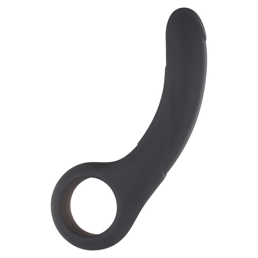 ToyJoy-Anal-Play-Smooth-Investigator-Black|Front View|"premium probe-front view"