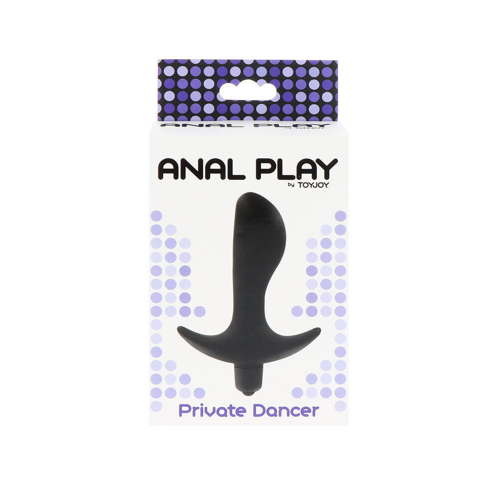 ToyJoy-Anal-Play-Private-Dancer-Vibrating-Black|Detail View|"control interface-detail view"