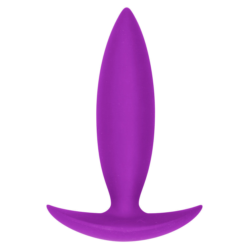 ToyJoy Anal Play Bubble Butt Player Starter Purple|Front View|"purple starter plug-front view"|