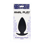 ToyJoy Anal Play Bubble Butt Player Expert Black|Side View|"expert design-side view"|