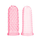 ToyJoy Sexy Finger Ticklers Pink|Front View|"Pink finger tickler - front view"