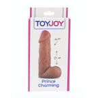 ToyJoy Prince Charming Life Like 15cm Dildo|Side View|"realistic detail - side view"