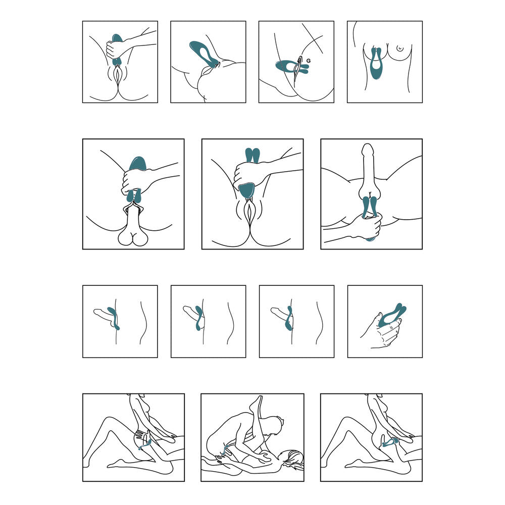 ToyJoy Remote Control Icon Superbe Couples Massage|Detail View|"Wireless control system - detail view"