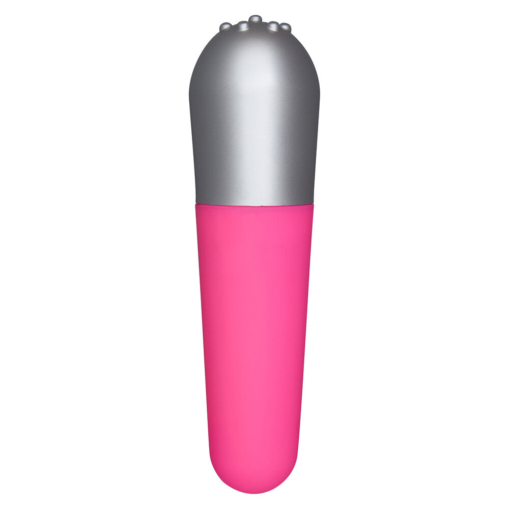 Toyjoy-Funky-Viberette-Mini-Vibrator-Pink|Front View|"mini vibrator pink silicone-front view"