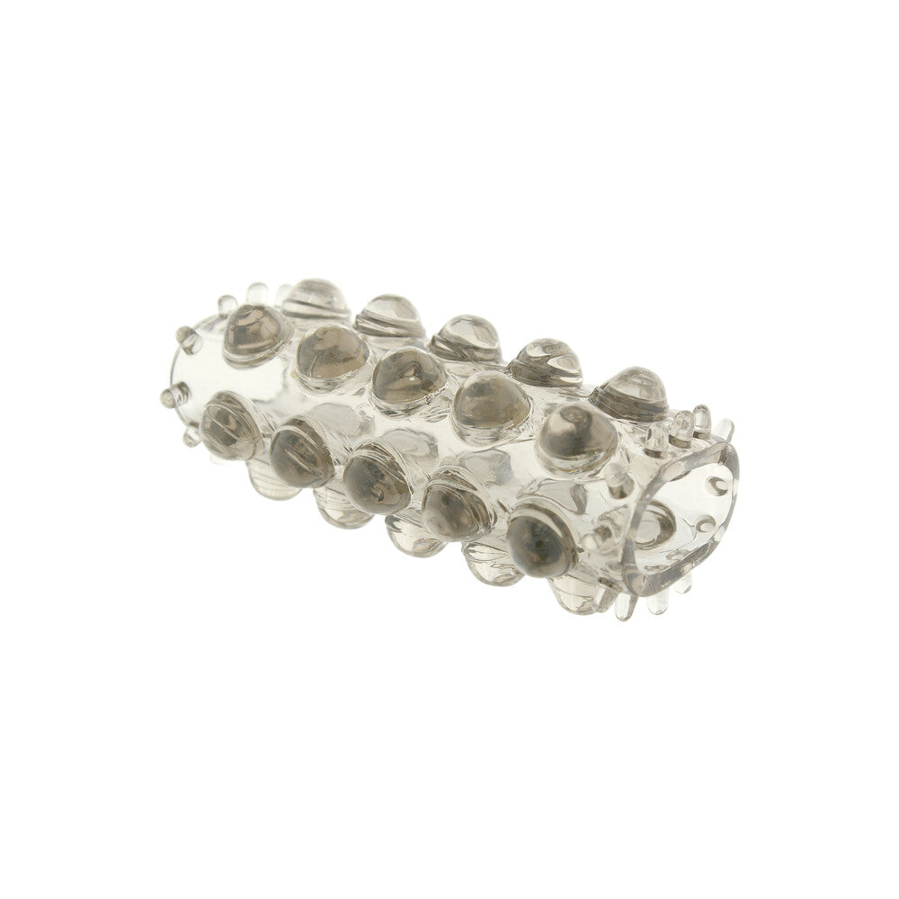 ToyJoy Power Stretchy Sleeve Smoke|Front View|"power design - front view"