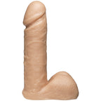VacULock 7 Inch Realistic Cock With Ultra Harness|Side View|"harness detail - side view"