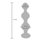 Diamond Star Beads Medium|Detail View|"diamond beads features-detail view"|