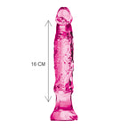 ToyJoy-Anal-Starter-6-Inch-Pink|Side View|"ergonomic design-side view"