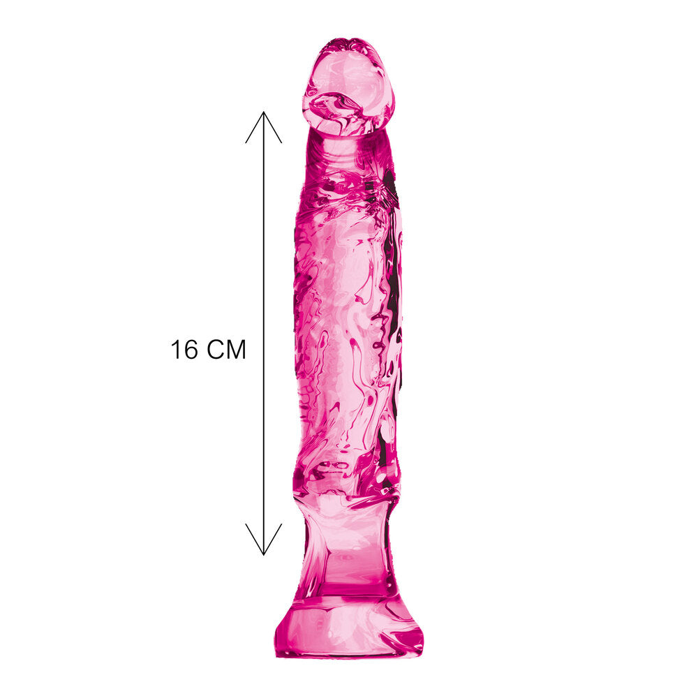 ToyJoy-Anal-Starter-6-Inch-Pink|Side View|"ergonomic design-side view"