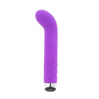 Toyjoy-Smile-Tickle-My-Senses-Purple-Mini-G-Spot-Vibe|Front View|"g-spot vibrator purple silicone-front view"