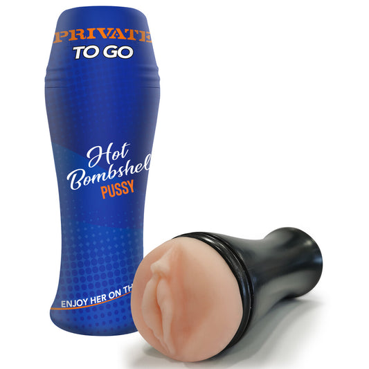Private Hot Bombshell Pussy To Go Masturbator|Front View|"bombshell design - front view"