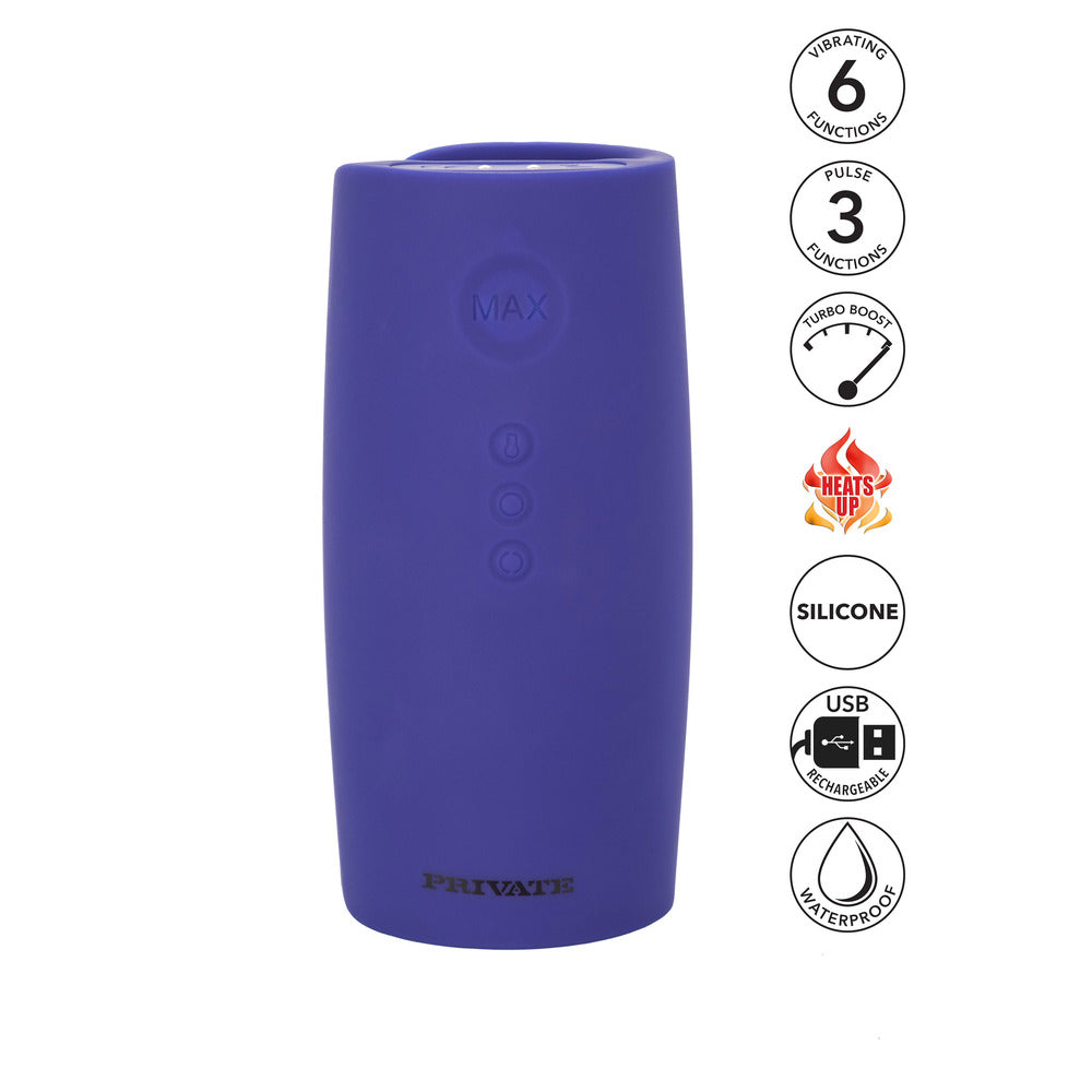 Private Turbo Stroker Heating Masturbator|Back View|"quality build - back view"