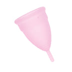 Mae B Intimate Health 2 Small Menstrual Cups|Side View|"cup detail-side view adult toys direct"|