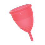 Mae B Intimate Health 2 Large Menstrual Cups|Side View|"cup detail-side view adult toys direct"|
