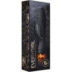 Rocks-Off-Everygirl-Black-Rechargeable-Rabbit-Vibrator|Detail View|"control features-detail view"