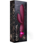 Rocks-Off-Everygirl-Burgundy-Rechargeable-Rabbit-Vibrator|Kit View|"complete pleasure set-kit view"