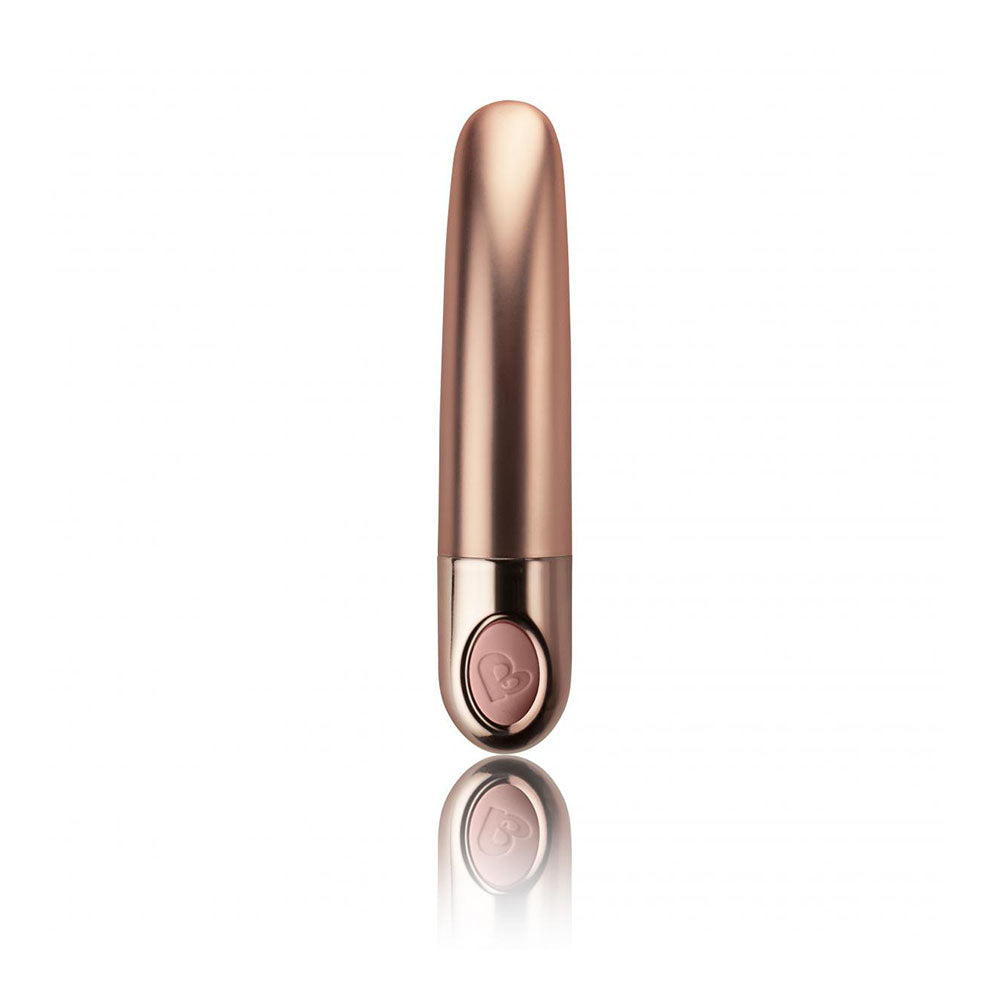 Rocks-Off-Ellipse-Mini-Vibrator-Dusk-Pink|Front View|"ellipse vibrator pink ergonomic-front view"