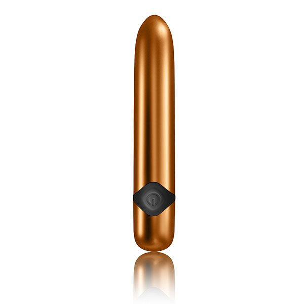 Rocks-Off-Havana-True-Elegance-Sensual-Gold-Vibrator|Front View|"luxury gold vibrator elegant-front view"