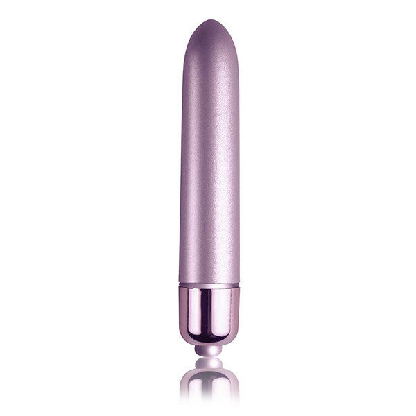 Rocks-Off-Touch-Of-Velvet-Soft-Lilac|Front View|"soft touch vibrator lilac-front view"
