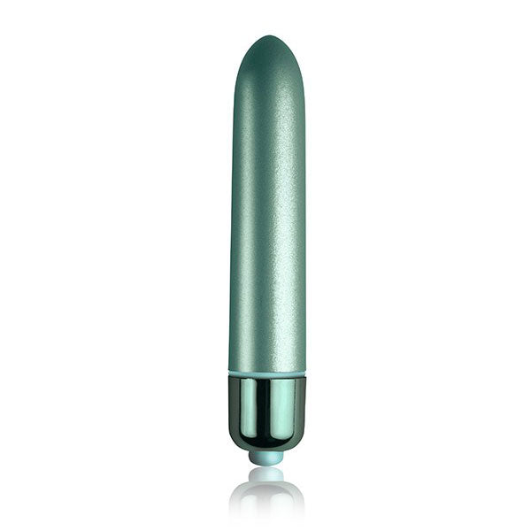 Rocks-Off-Touch-Of-Velvet-Aqua-Lily|Front View|"waterproof aqua vibrator-front view"