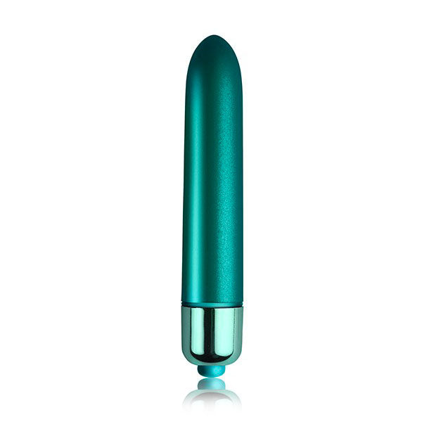 Rocks-Off-Touch-Of-Velvet-Peacock-Petals|Front View|"premium silicone vibrator peacock-front view"