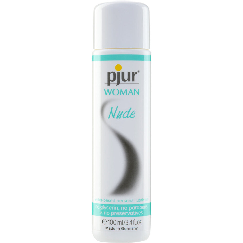 Pjur Woman Nude Water Based Personal Lubricant 100ml|Front View|"nude lubricant-front view adult toys direct"|