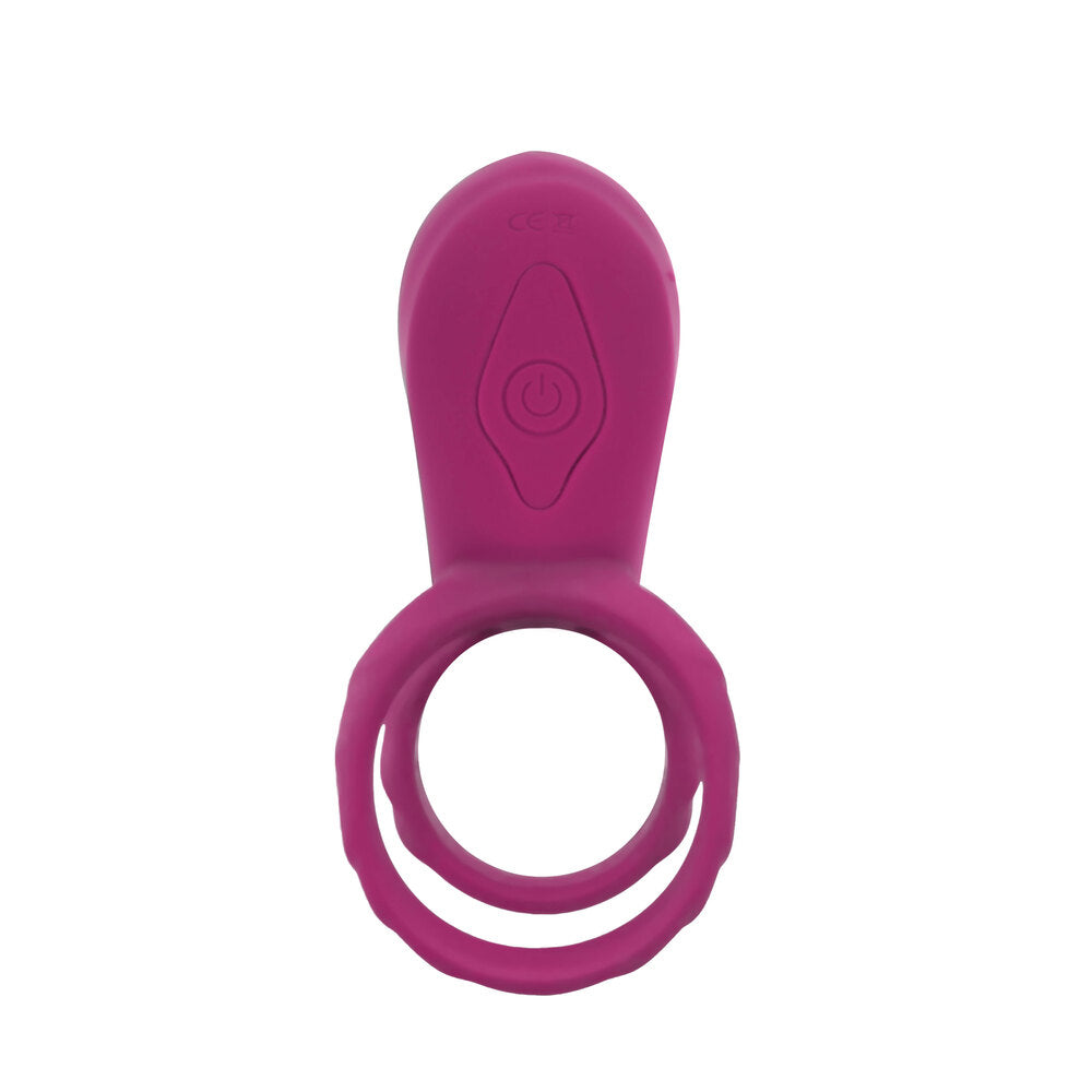 Xocoon Couples Stimulator Ring|Side View|"stimulator detail - side view"