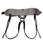 The Royal UltraSoft Set Crotchless Strap On With GProbe|Side View|"harness detail - side view"