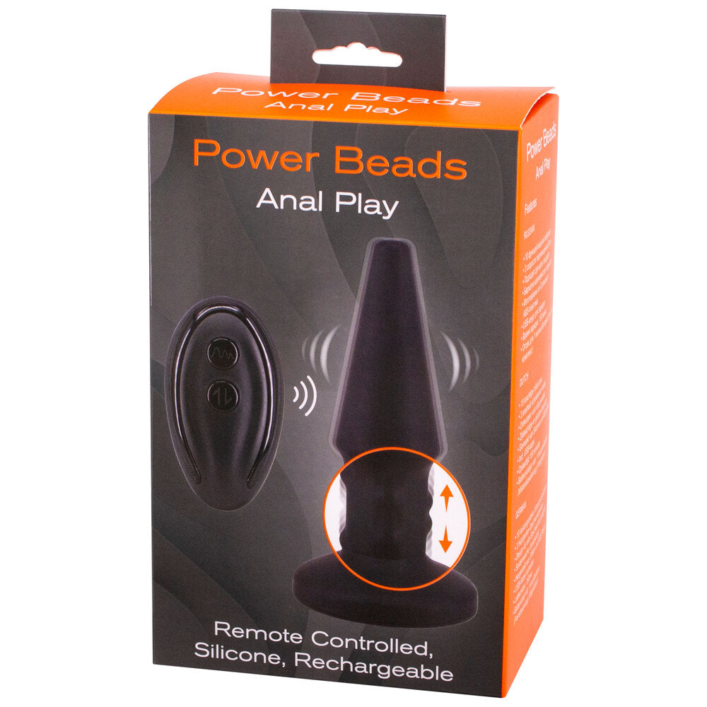 Power-Beads-Anal-Play-Rimming|Side View|"beaded design-side view"