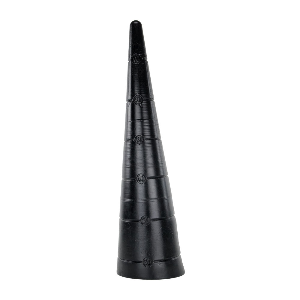 Analconda Snake Cone Dildo|Front View|"snake cone dildo - front view"