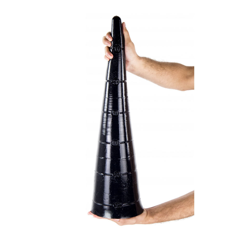 Analconda Snake Cone Dildo|Side View|"snake cone dildo - side view"
