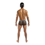 Male Power Peep Show Mini Short Black|Detail View|"show details-detail view"|