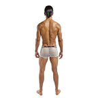 Male Power Peep Show Mini Short White|Detail View|"show details-detail view"|