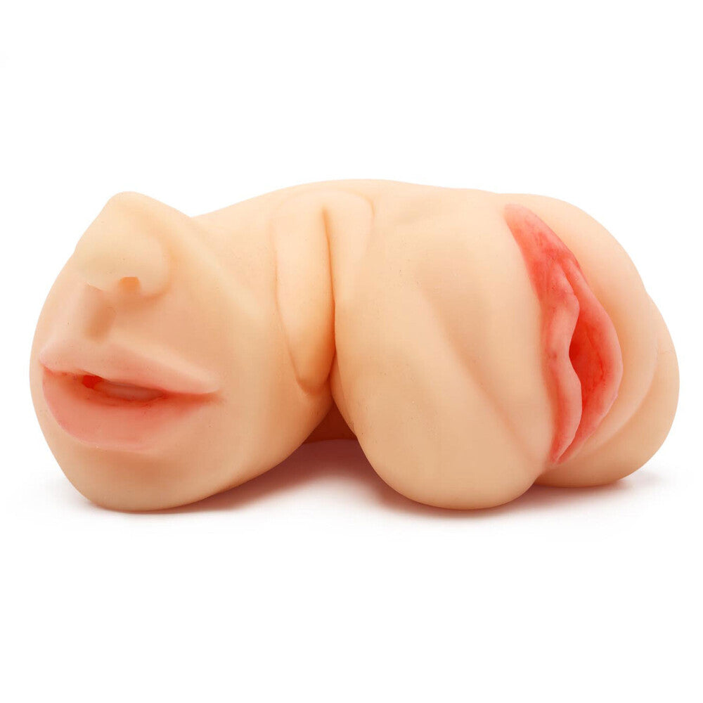 Bangers Tight Flip Pussy and Mouth Masturbator|Front View|"flip design - front view"